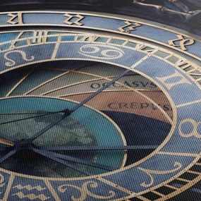 Obraz - Praski zegar astronomiczny, Praga (70x50 cm)