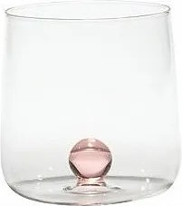 Szklanki Bilia Tumbler Zafferano ze szkła borokrzemianowego, zestaw 6 sztuk, kolor różowy