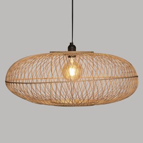 Lampa wisząca bambusowa LOREN, Ø 60 cm