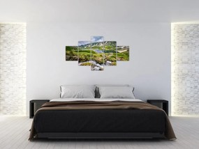 Obraz - Widok na górę Riła (125x70 cm)