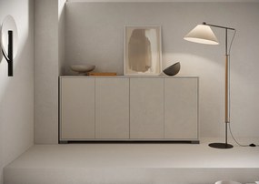 Komoda 4-drzwiowa Lumina 172x40x83 cm, kaszmir