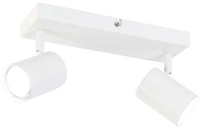 Inteligentny Plafon / Reflektorek / Spot / Spotow / Lampy sufitowe biały prostokątny w tym 2 WiFi GU10 - Jeana Nowoczesny Oswietlenie wewnetrzne
