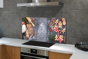 Szklany Panel Świąteczne Wypieki w Mące