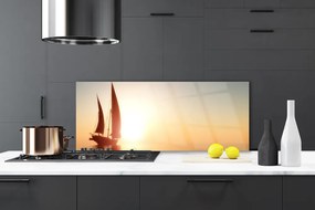 Panel nad blat kuchenny Rejs o Zachodzie Słońca