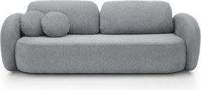 Sofa OLIO z funkcja spania i pojemnikiem JASNY SZARY ARAGON 93
