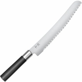 Kai Nóż do chleba Wasabi Black, 23 cm