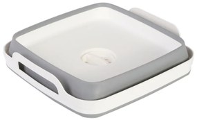 4Home Składana umywalka silikonowa Clean z odpływem
