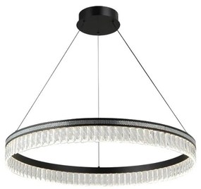LED ściemnialny kryształowy żyrandol na przewodzie THALIA LED/55W/230V 3000-6000K + pilot