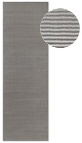 Antracytowo-kremowy chodnik 80x240 cm Perles Dolomite – Elle Decoration