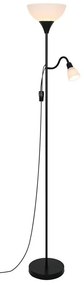 Nordlux - Lampa podłogowa LAURIA 1xE27/40W/230V + 1xE14/15W