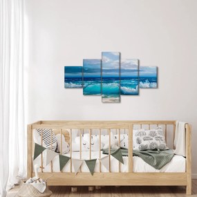 Obraz - Fale morskie (125x70 cm)