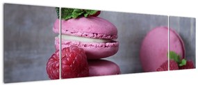 Obraz makaroników (170x50 cm)