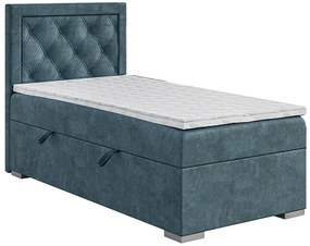 Pojedyncze łóżko boxspring 80x200 Antono - 32 kolory