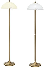 Klasyczna lampa podłogowa z dużym kloszem B-P1D-L