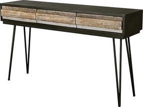 Konsola 140x80x35 cm czarna adesso adesl08