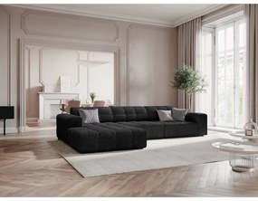 Antracytowy narożnik (lewostronny) Chicago – Cosmopolitan Design