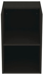Antracytowa niska wisząca szafka łazienkowa 40x63 cm i.Life B – Ideal Standard