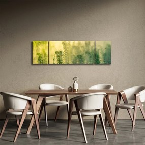 Obraz - Szczegół wiosennej mglistej przyrody (170x50 cm)