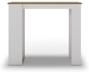 Stolik barowy z blatem w dekorze dębu 52x120 cm Peru – Marckeric