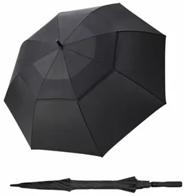 Fibre golf AC Air czarny - partnerski parasol strzelecki