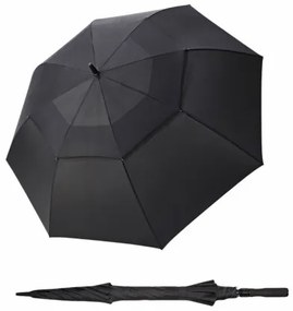 Fibre golf AC Air czarny - partnerski parasol strzelecki