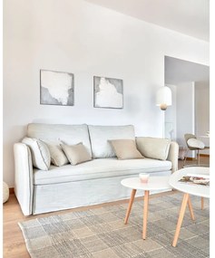 Szarobeżowa rozkładana sofa 210 cm Tanit – Kave Home