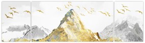 Obraz - Złota góra (170x50 cm)