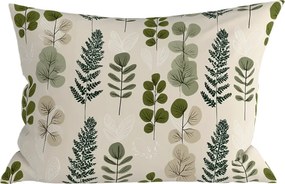 Poszewka na poduszkę z mikrofibry SCANDI NATURE 50x70 cm, zielona