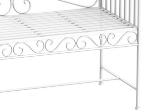 Outsunny ławka ogrodowa ławka parkowa ławka ogród meble ogrodowe 2-osobowa, metal