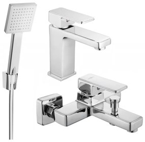 Mexen Cetus R45 zestaw wannowy, chrom - 744303R45-00