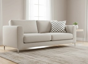 Dekoracyjna poszewka na poduszkę COLAM GREY 50x70 cm, szara