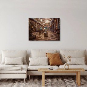 Obraz na szkle - Praga Clementinum (70x50 cm)
