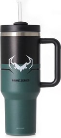 Kubek termiczny ze słomką Diablo, kolor Ghotic Green