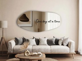 Naklejka na lustro S24 – One day at time.