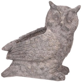 Osłonka na kwiaty Sowa, 34 x 33 x 23 cm, Mgo