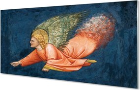 Szklany Panel Skrzydlaty Anioł - Dzieło Sztuki