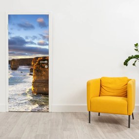 Fototapeta  na drzwi - Morskie klify (95x205cm)