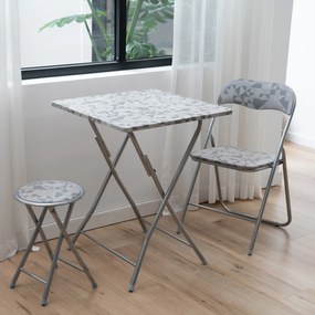 Komplet mebli kempingowych Flower Silver PATIO