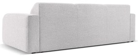 Jasnoszara sofa z materiału bouclé 235 cm Molino – Micadoni Home