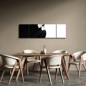 Obraz - Kobieta à la yin i yang (170x50 cm)