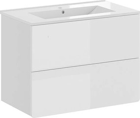 Zestaw mebli łazienkowych biały 80x46x59.3 izan