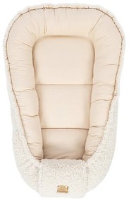 Beżowy kokon dla niemowląt 55x83 cm – Meowbaby