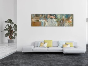 Obraz - Berthe Morisoti, In the Dining Room, reprodukcje (170x50 cm)