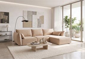 Narożnik prawy Cookie 308x171 cm Manila 21 beż