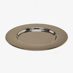 Podstawka Pod Talerz Ø30 Cm Ze Stali Nierdzewnej Kirsh Stal Nierdzewna - Sklum