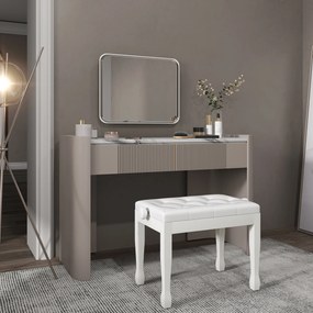 HOMCOM Ławka do Pianina z Regulacją Wysokości, Pianobank z Wyściełanym Siedziskiem z Ekoskóry 64 x 35 x 45-55 cm Biała | Aosom PL