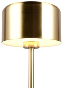 Lampa stołowa LED w kolorze złota ze ściemniaczem (wys. 30 cm) Jeff – Trio