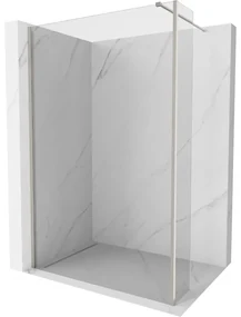 Mexen Kioto ścianka prysznicowa Walk-in 155 x 40 cm, transparent, nikiel szczotkowany - 800-155-212-97-00-040