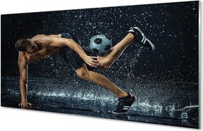 Szklany Panel Pasja Gry w Deszczu