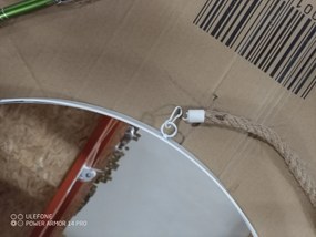 PROMOCJA Białe okrągłe lustro MIRROR II. jakość